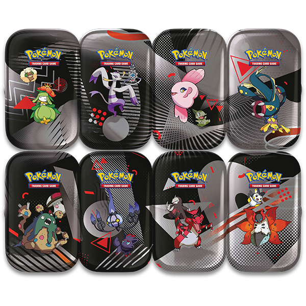 Pokémon TCG: Scarlet & Violet 10.5 - Black Bolt & White Flare - Unova Mini Tin - Assorted Display