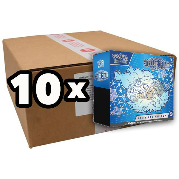 Pokémon TCG: Scarlet & Violet 7 – Stella Crown - Elite Trainer Box (Case)