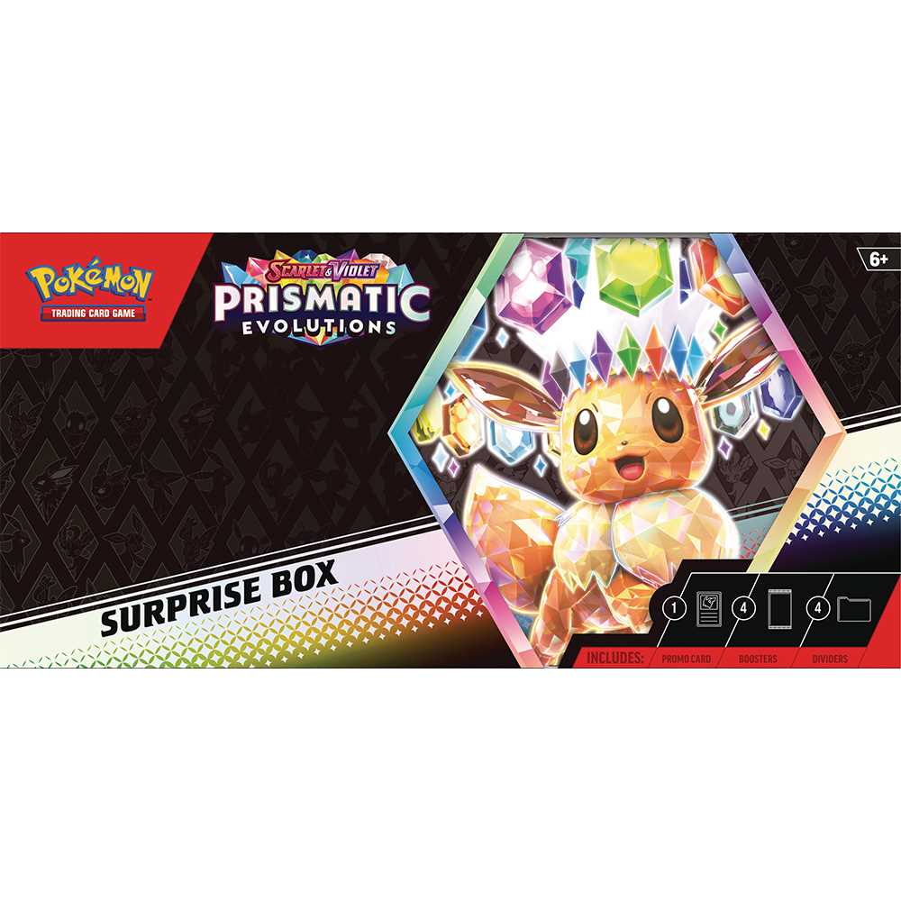 Pokémon TCG: Scarlet & Violet 8.5 - Prismatic Evolutions – Surprise Box Collection (InviteOnly)