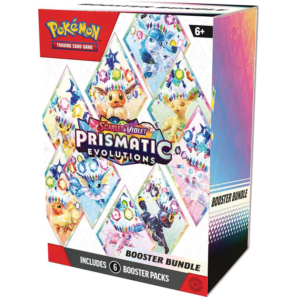 Pokémon TCG: Scarlet & Violet 8.5 - Prismatic Evolutions - Booster Bundle Sealed Case