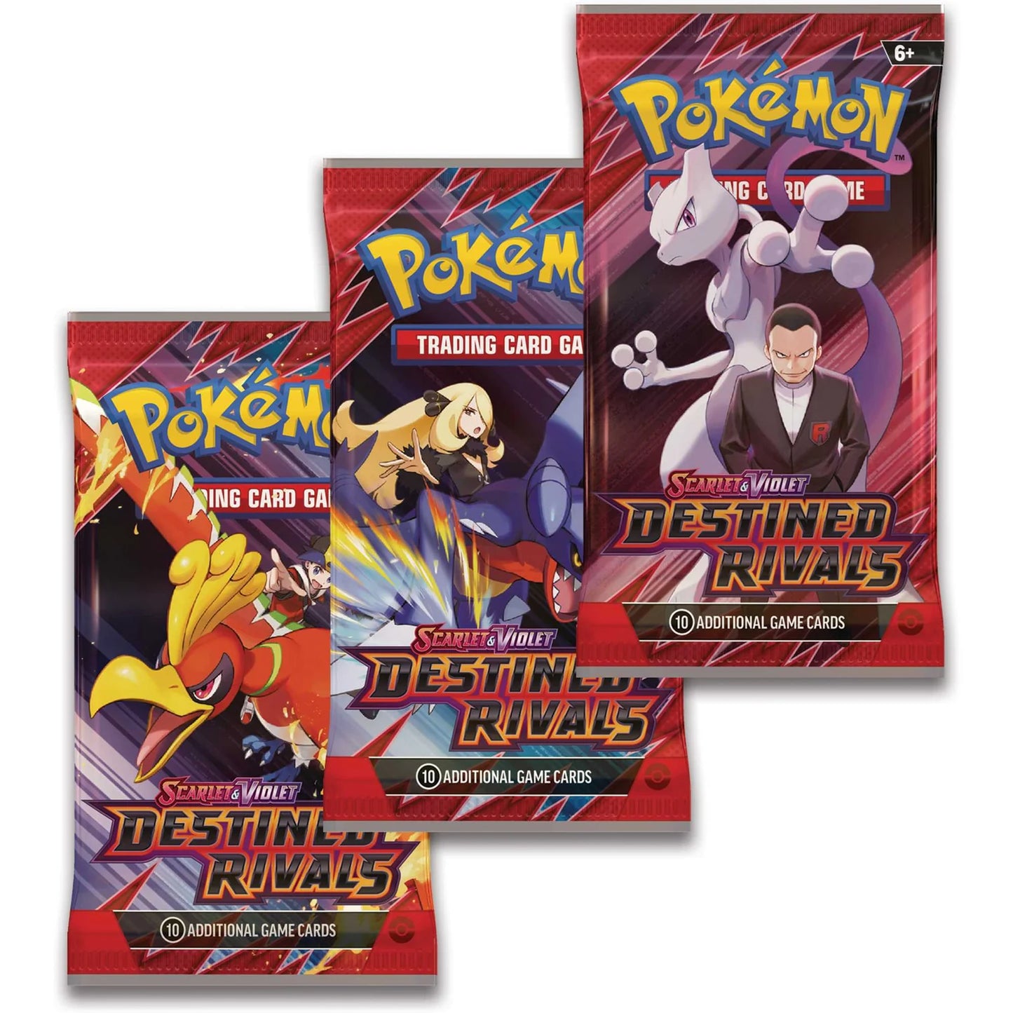 Pokémon TCG: Scarlet & Violet 10 - Destined Rivals - 3-Pack Blister CDU (Pre Order)