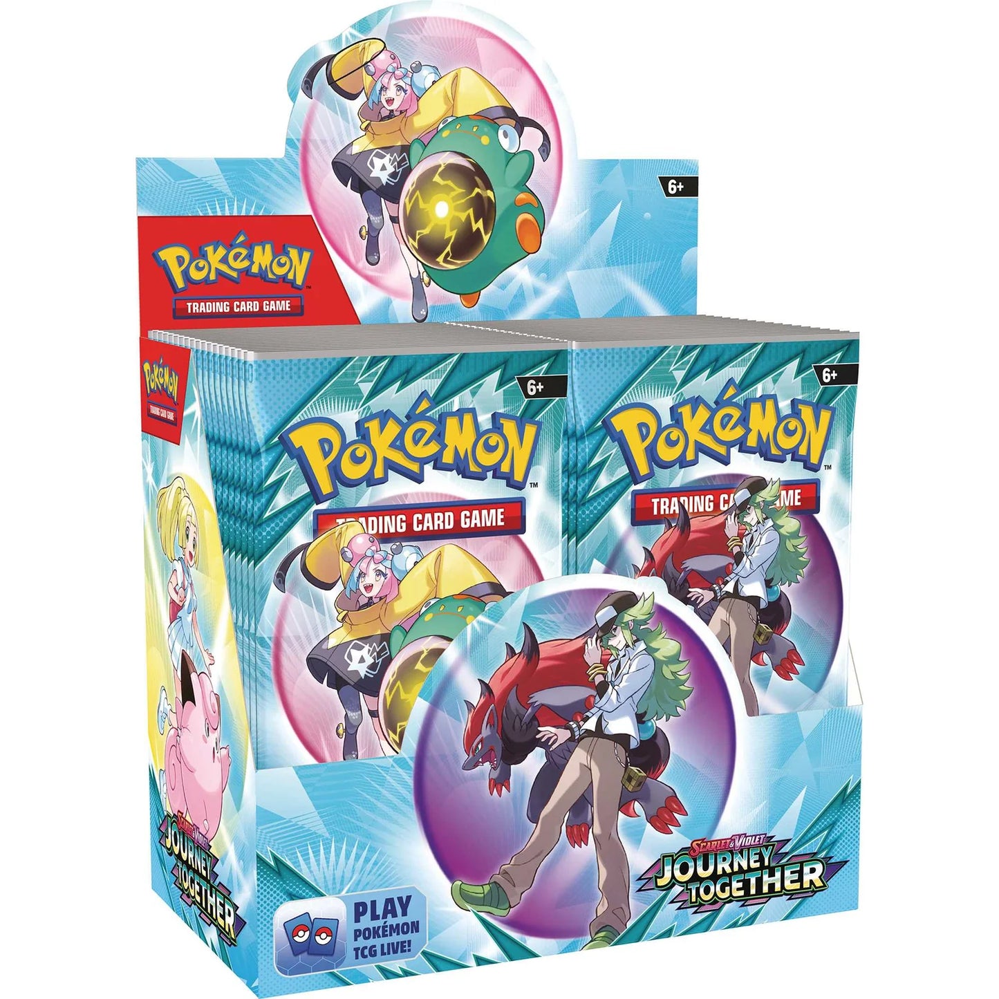 Pokémon TCG: Scarlet & Violet 9 – Journey Together - Booster CDU (Case)