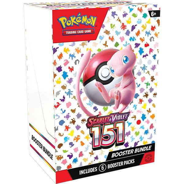 Pokémon TCG: Scarlet & Violet 3.5: 151 – Booster Bundle (InviteOnly)