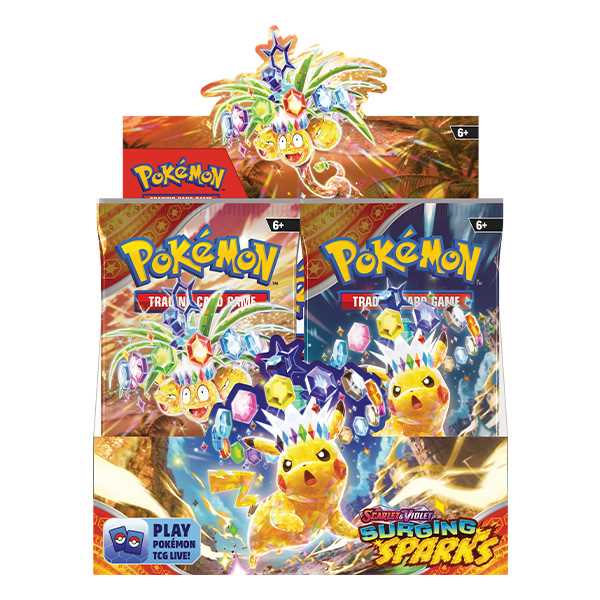Pokémon TCG: Scarlet & Violet 8 – Surging Sparks - Booster CDU
