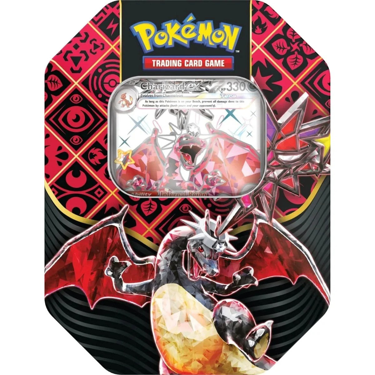 Pokémon TCG: Scarlet & Violet 4.5 Paldean Fates Charizard Tin