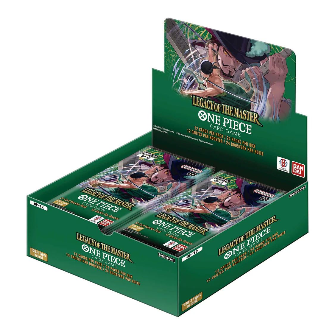 One Piece Card Game Booster Box OP-12: Legacy of the Master