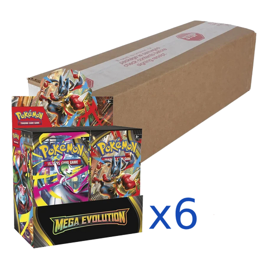 Pokemon TCG: Mega Evolution - 6x Booster Box (Sealed Case)