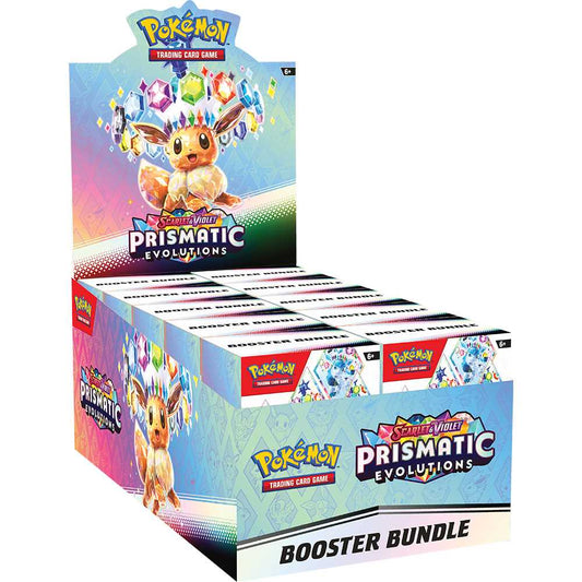Pokémon TCG: Scarlet & Violet 8.5 - Prismatic Evolutions - Booster Bundle Sealed Case