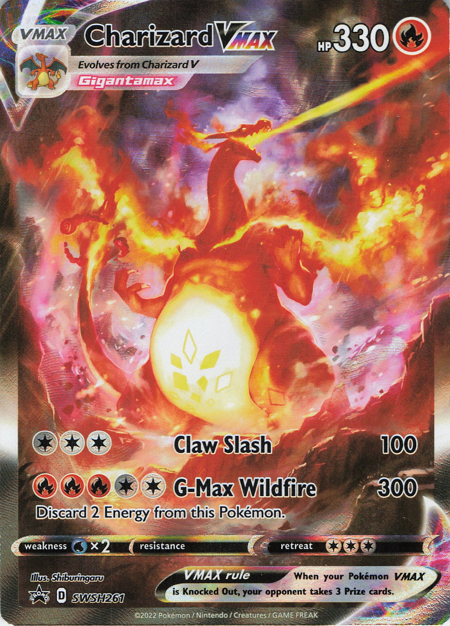 Charizard VMAX - SWSH Promo | Pokémon TCG Single Card