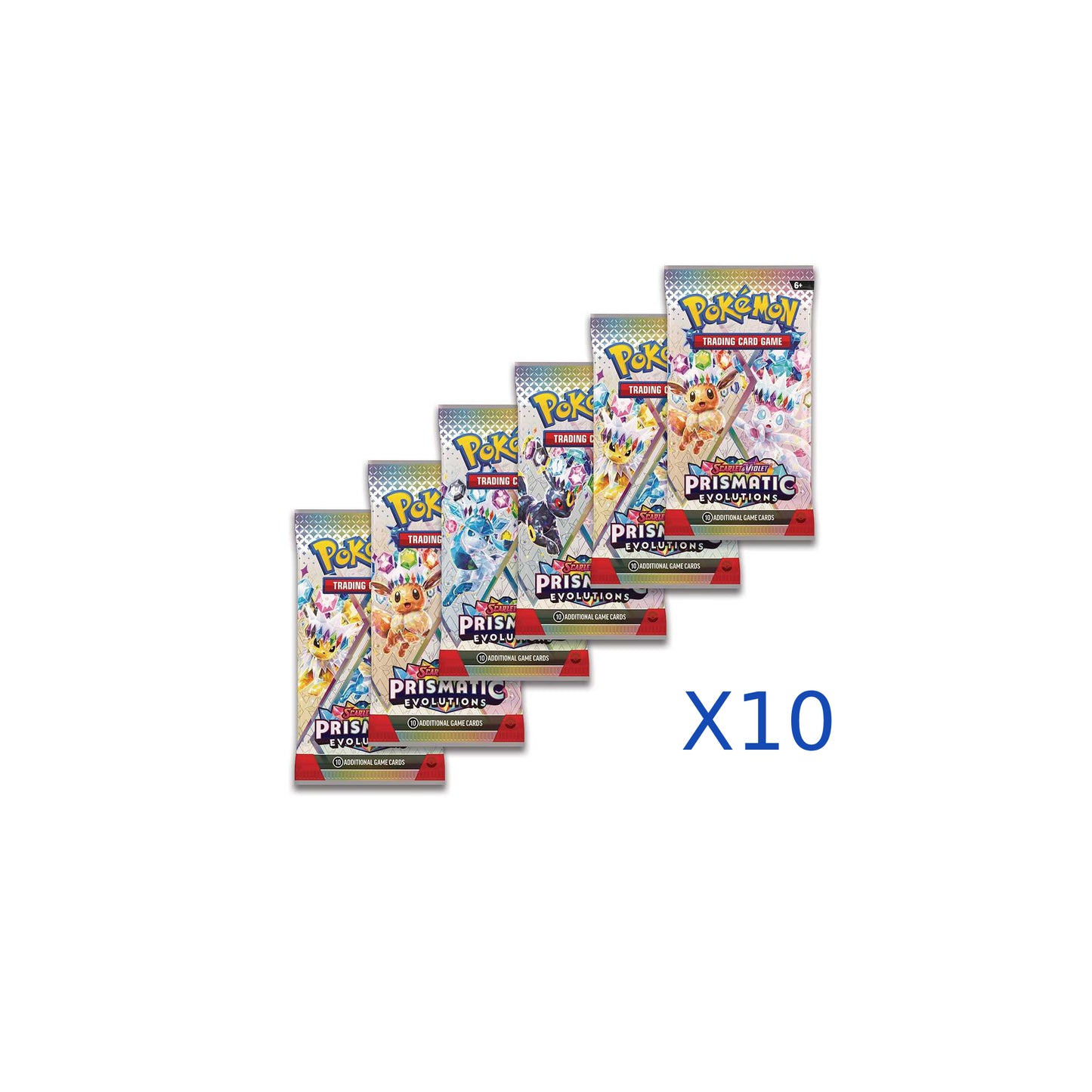 Prismatic Evolutions - Booster Packs x10